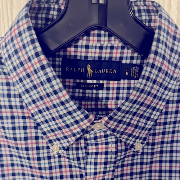 Polo by Ralph Lauren gingham plaid Casual Button Down Shirt - Picture 1 of 3